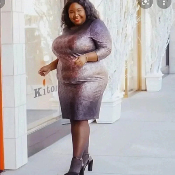 Lane Bryant cocktail/party sheath dress size 18/20 NWT - Picture 1 of 8